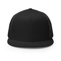 Custom Trucker Hat (Yupoong 6006) - Black