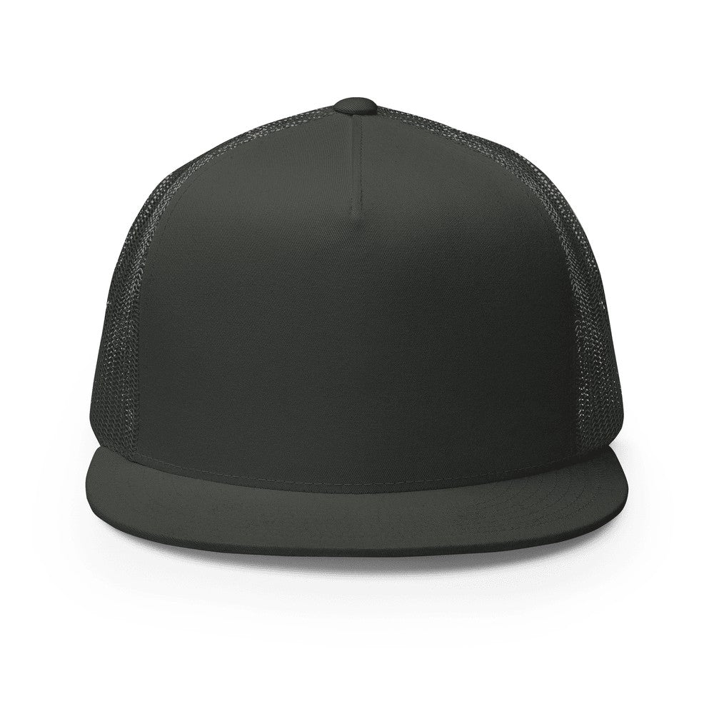 Custom Trucker Hat (Yupoong 6006) - Charcoal