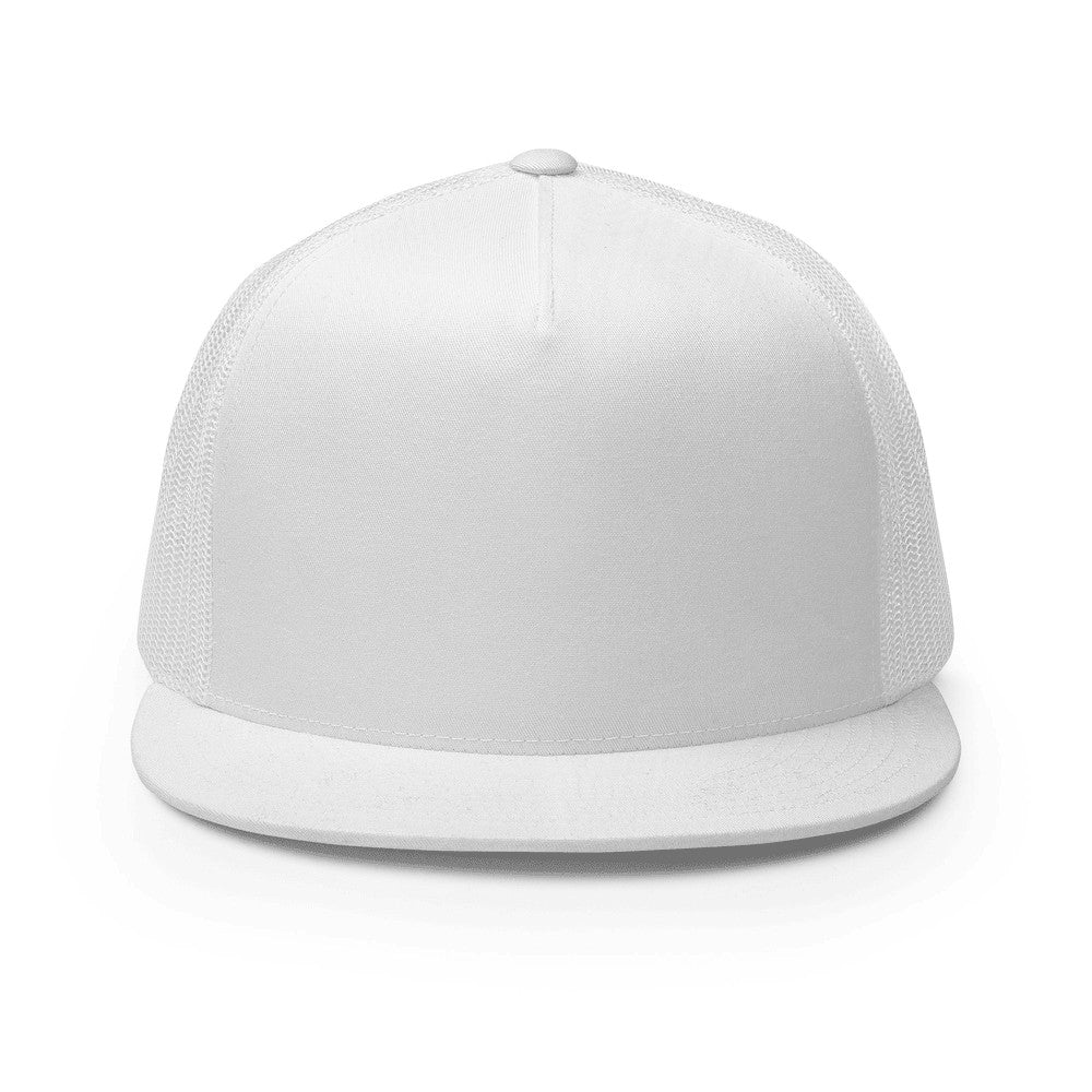Custom Trucker Hat (Yupoong 6006) - White