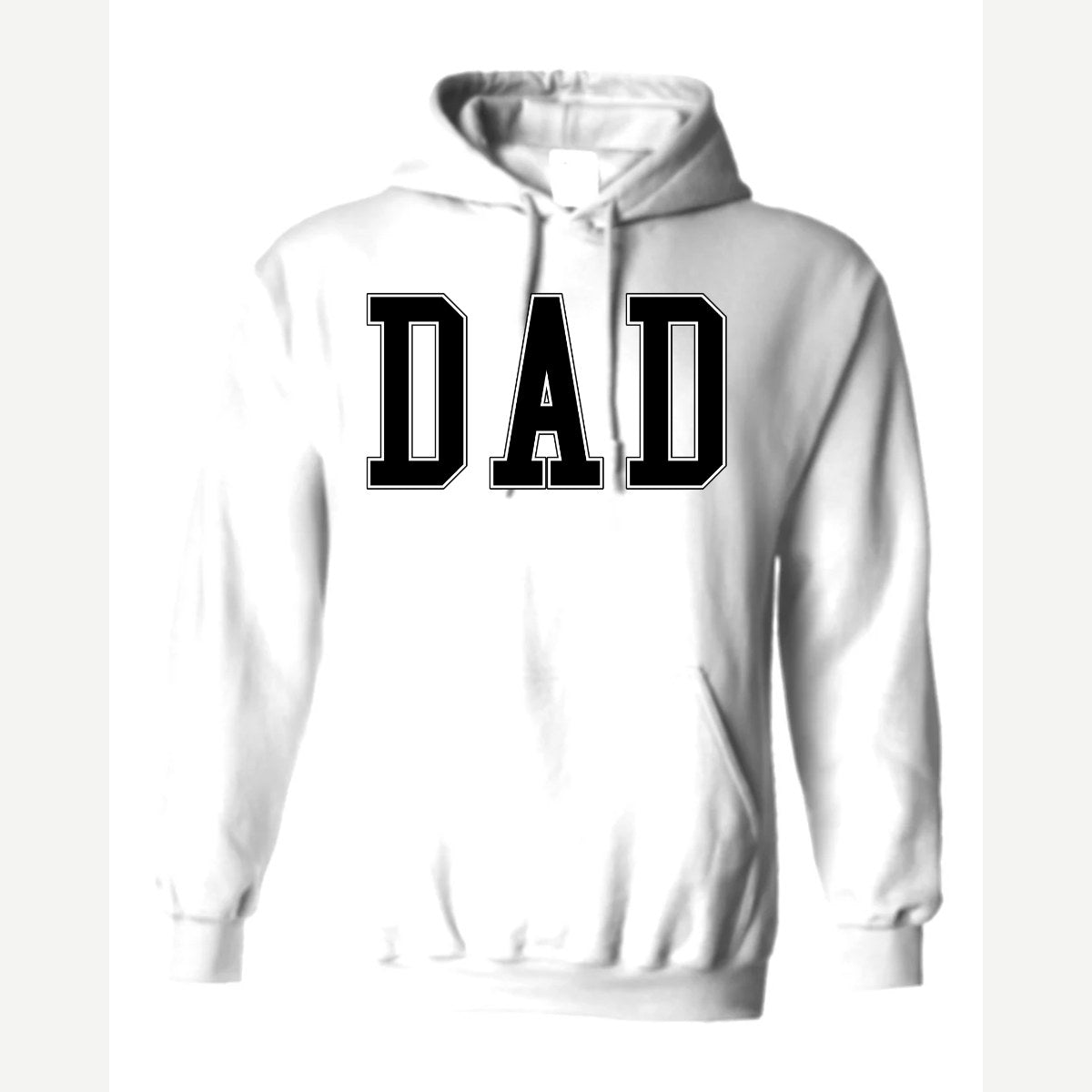 Dad — Hoodie / White