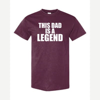Dad Legend — Classic Tee / Maroon