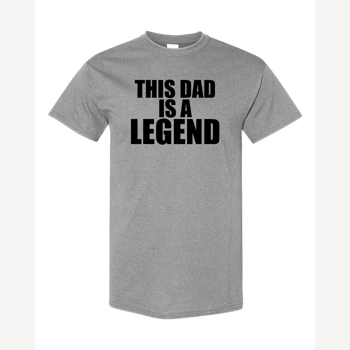 Dad Legend — Classic Tee / Sport Grey