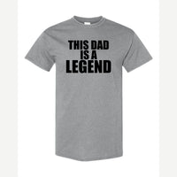 Dad Legend — Classic Tee / Sport Grey