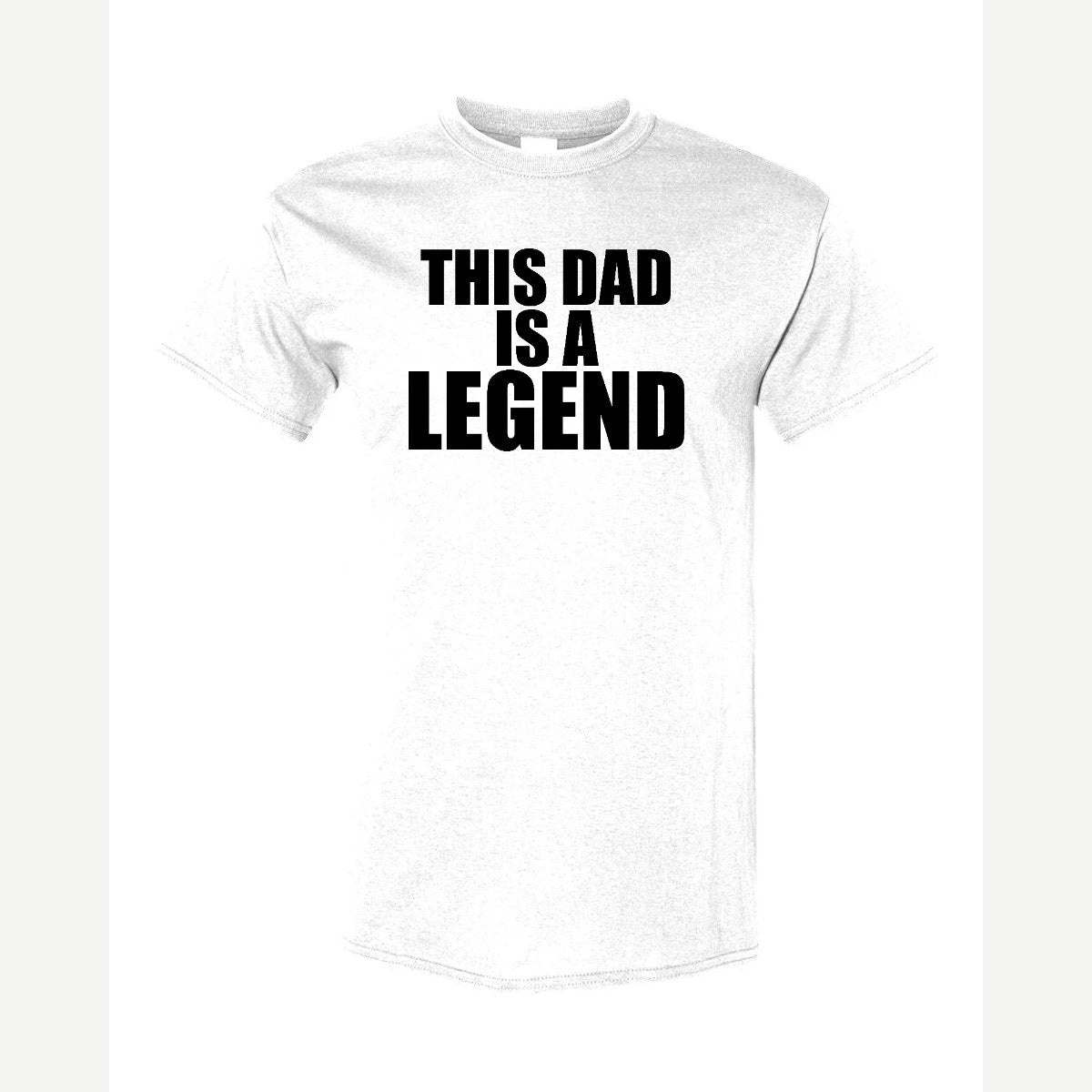 Dad Legend — Classic Tee / White