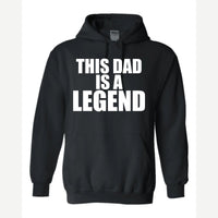 Dad Legend — Hoodie / Black