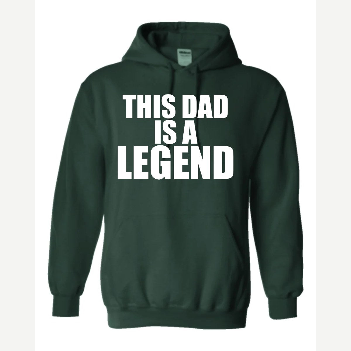 Dad Legend — Hoodie / Forest Green