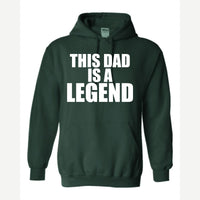 Dad Legend — Hoodie / Forest Green