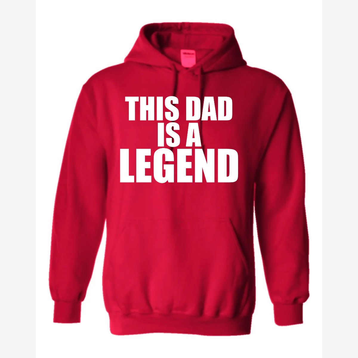 Dad Legend — Hoodie / Red
