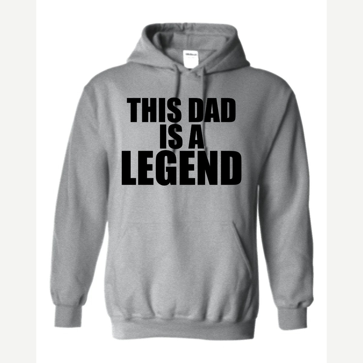 Dad Legend — Hoodie / Sport Grey
