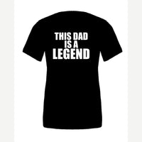 Dad Legend — Premium Tee / Black