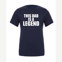 Dad Legend — Premium Tee / Navy