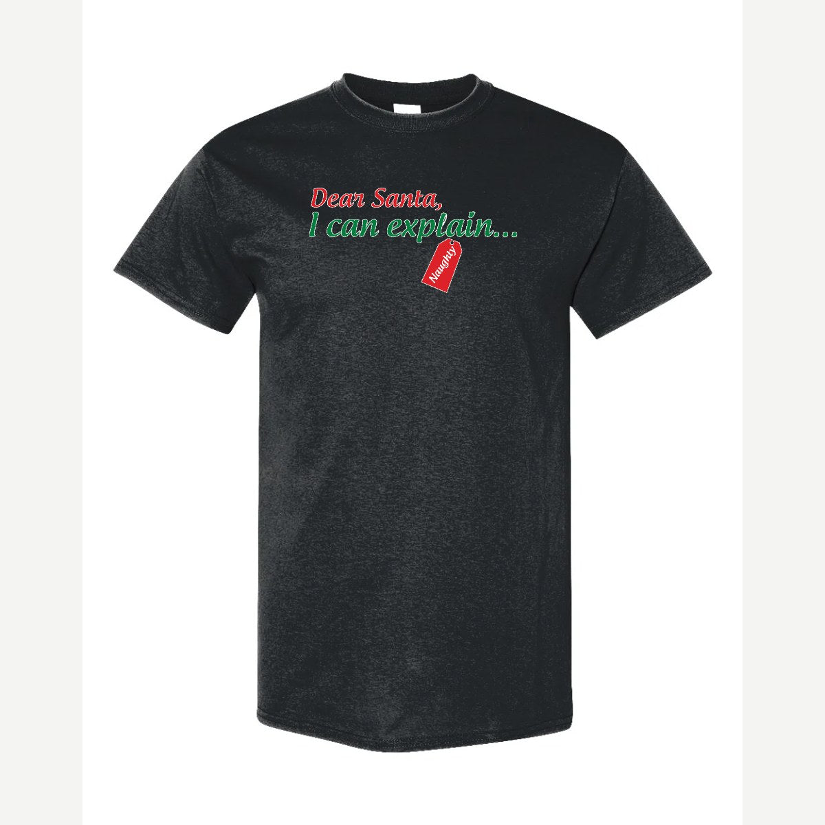 Dear Santa, I Can Explain — Classic Tee / Black
