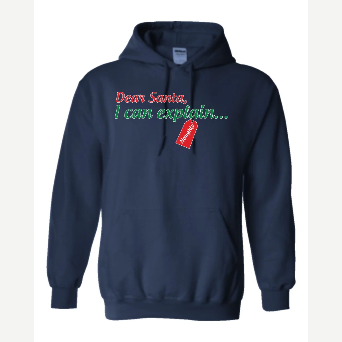 Dear Santa, I Can Explain — Hoodie / Navy