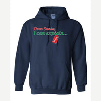 Dear Santa, I Can Explain — Hoodie / Navy