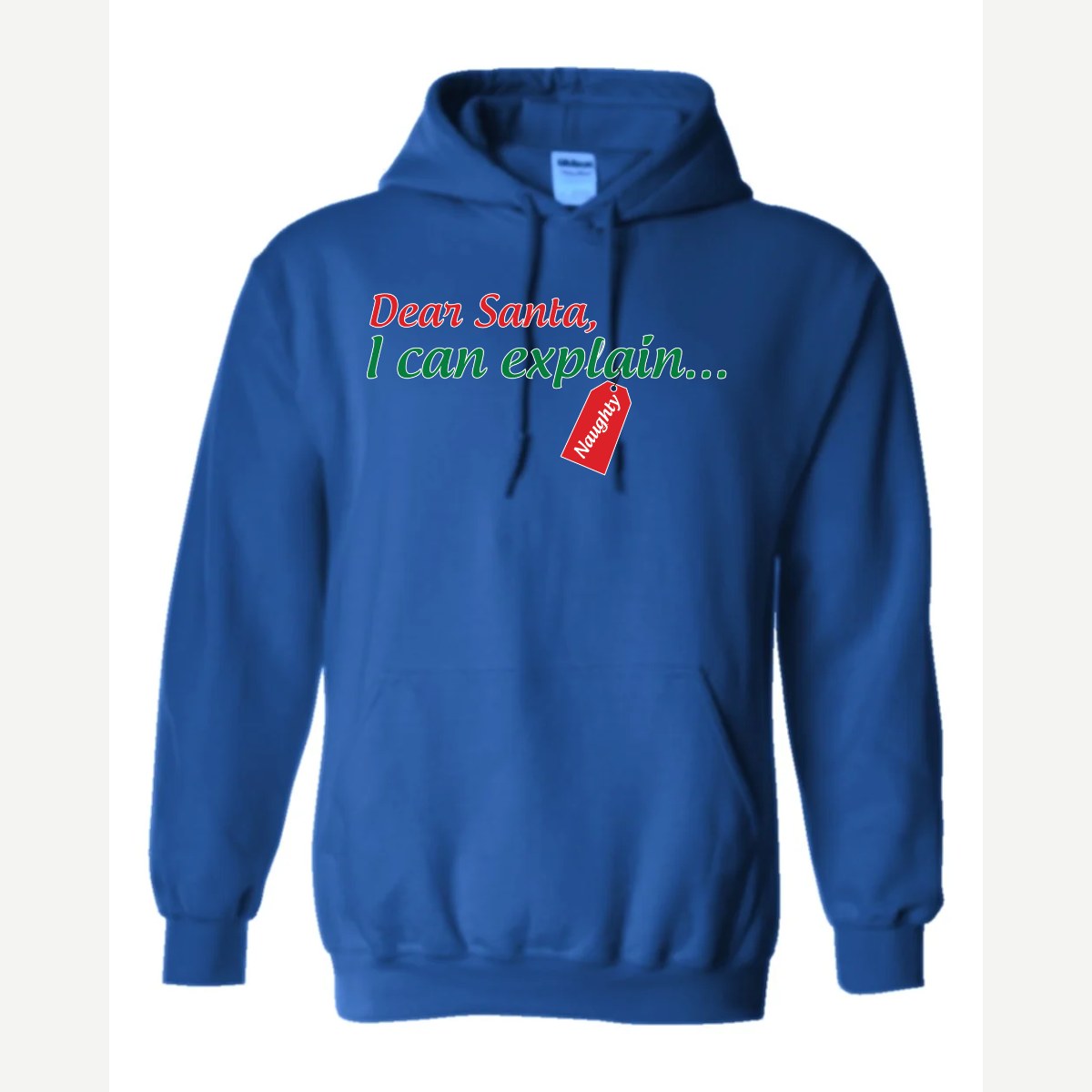Dear Santa, I Can Explain — Hoodie / Royal