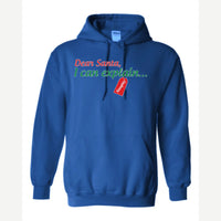 Dear Santa, I Can Explain — Hoodie / Royal