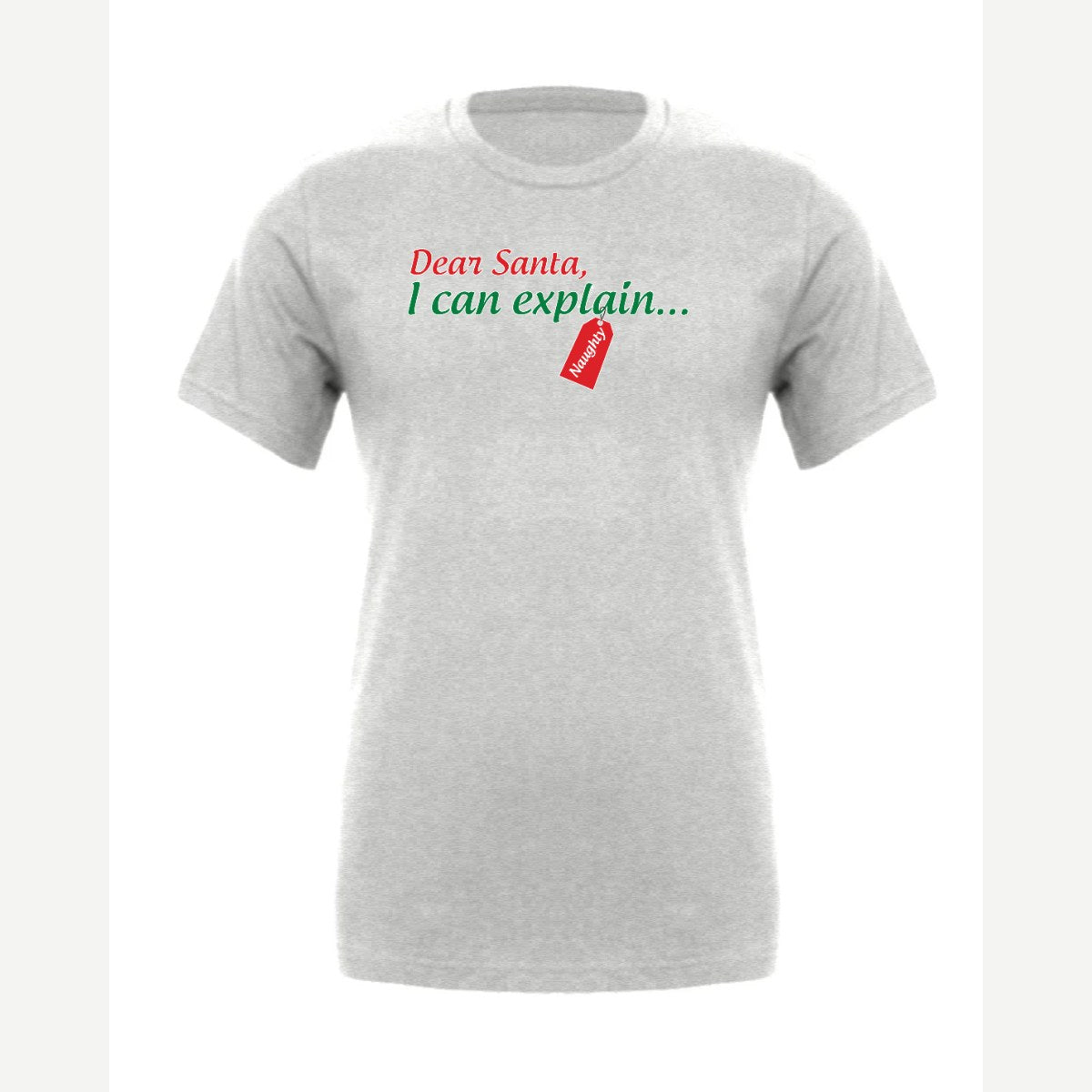 Dear Santa, I Can Explain — Premium Tee / Athletic Heather