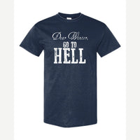 Dear Winter, Go to Hell — Classic Tee / Navy
