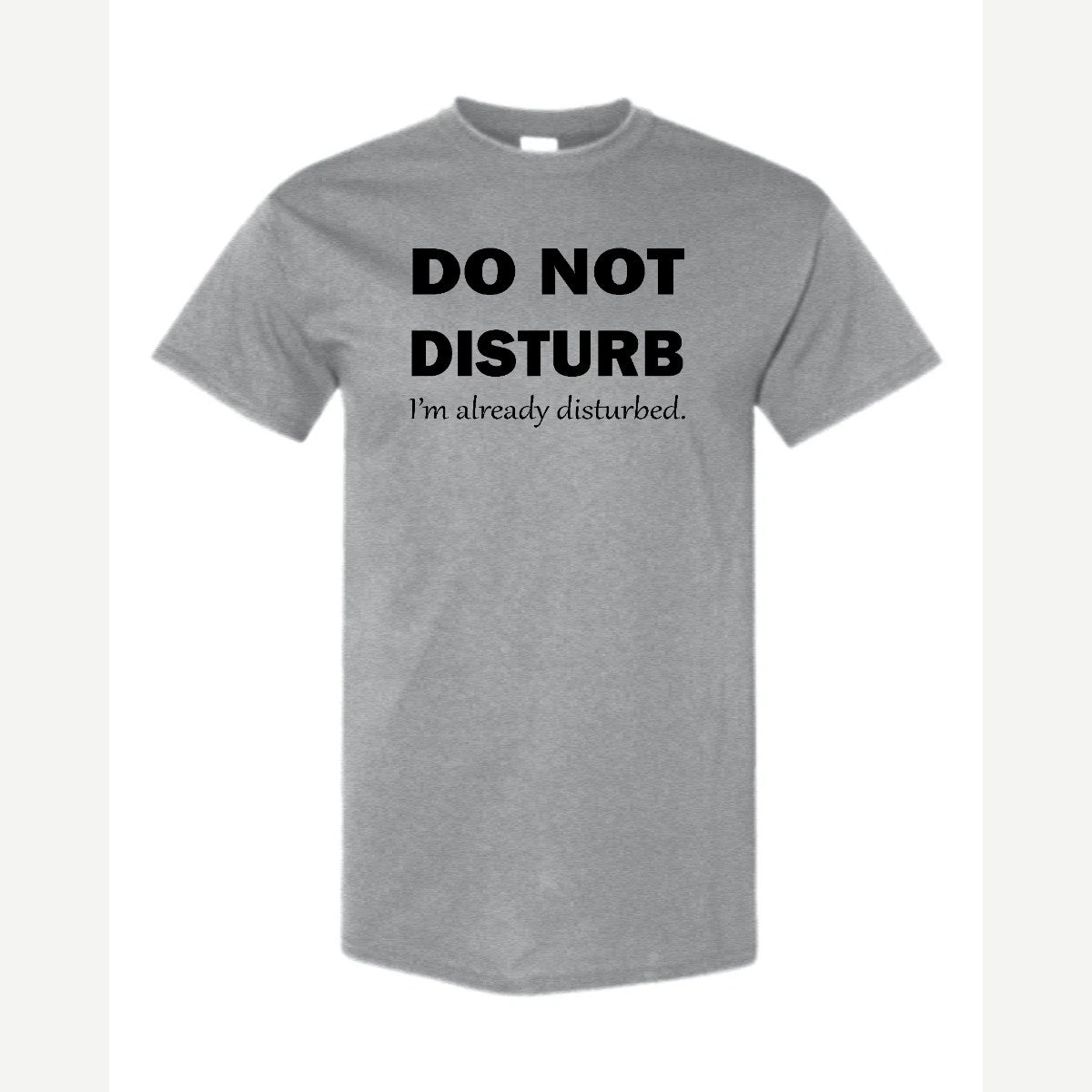 Do Not Disturb – I'm Already Disturbed — Classic Tee / Sport Grey