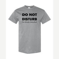 Do Not Disturb – I'm Already Disturbed — Classic Tee / Sport Grey