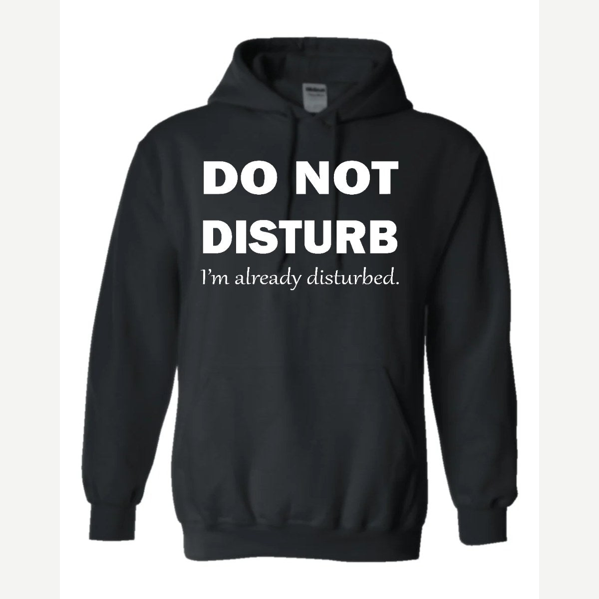 Do Not Disturb – I'm Already Disturbed — Hoodie / Black