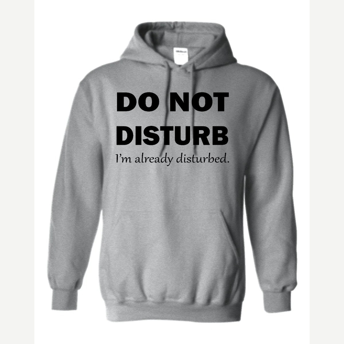Do Not Disturb – I'm Already Disturbed — Hoodie / Sport Grey