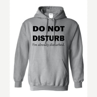 Do Not Disturb – I'm Already Disturbed — Hoodie / Sport Grey