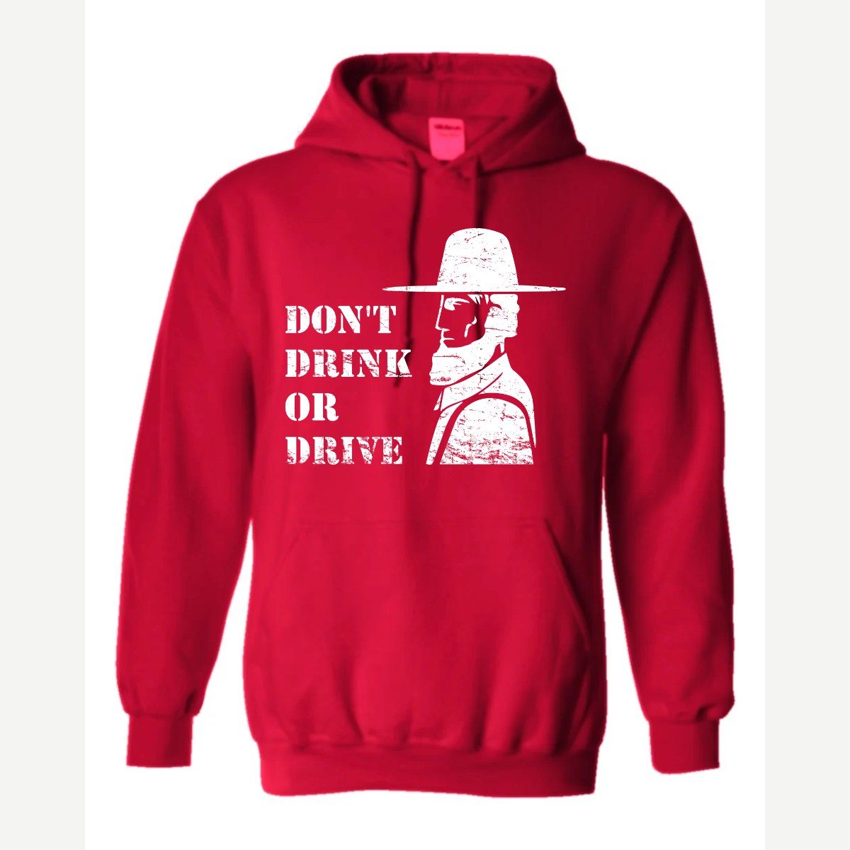 Don't Drink or Drive — Hoodie / Red