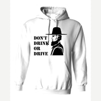 Don't Drink or Drive — Hoodie / White
