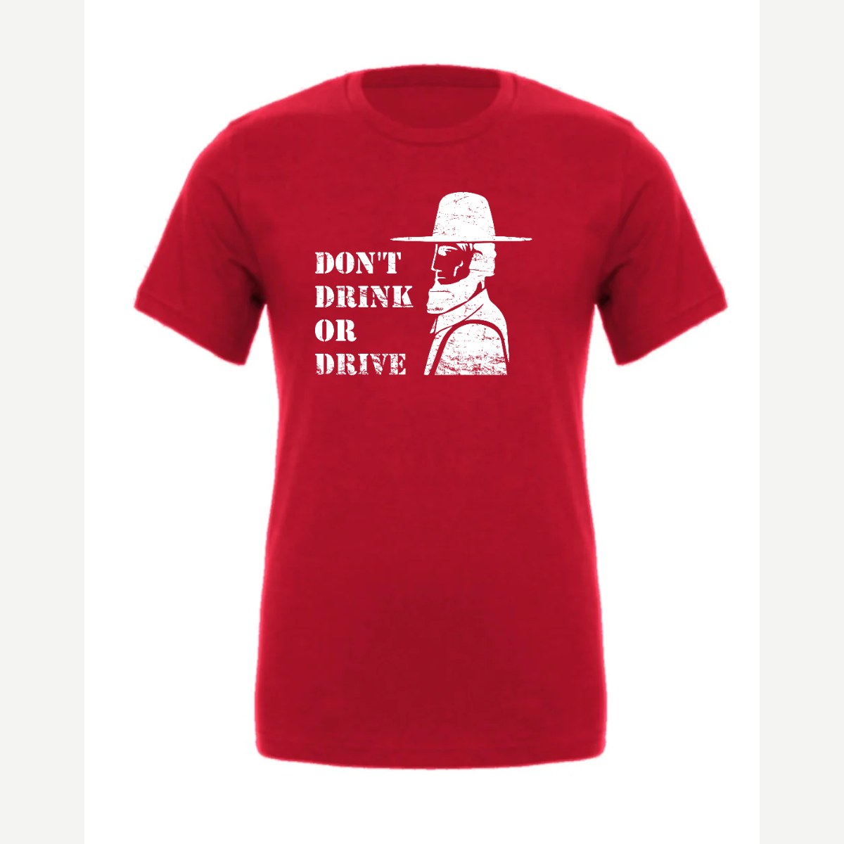Don't Drink or Drive — Premium Tee / Red