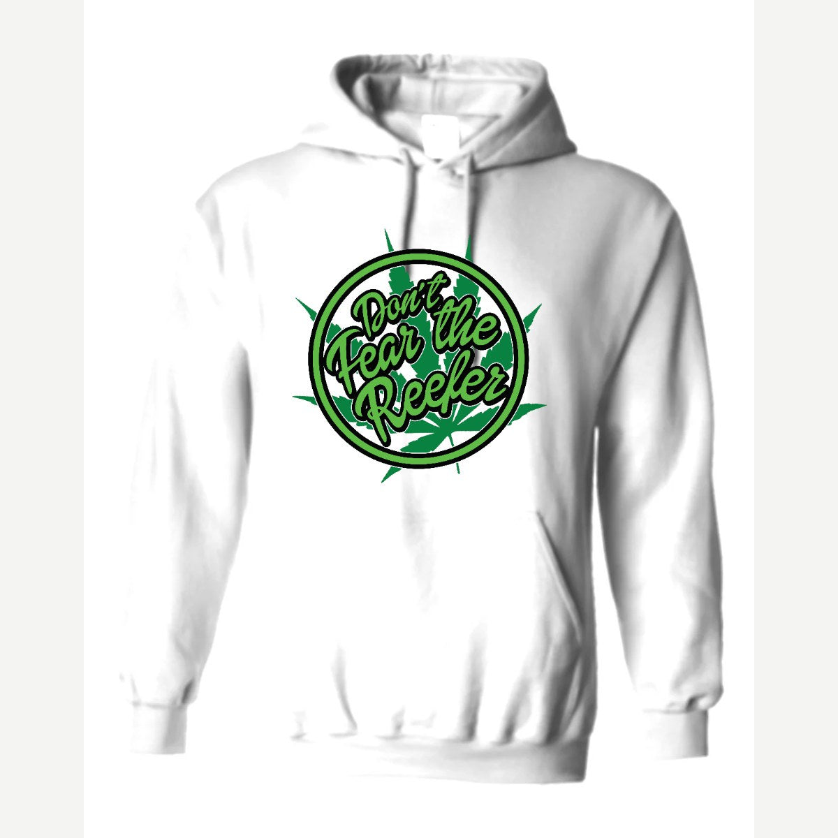 Don't Fear the Reefer — Hoodie / White