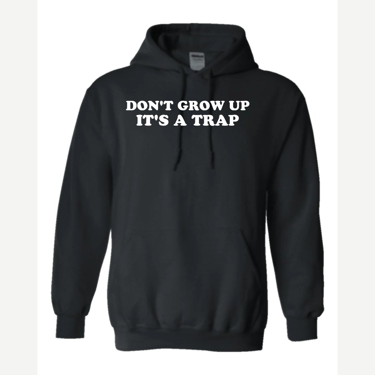 Don't Grow Up — Hoodie / Black