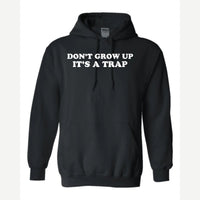 Don't Grow Up — Hoodie / Black