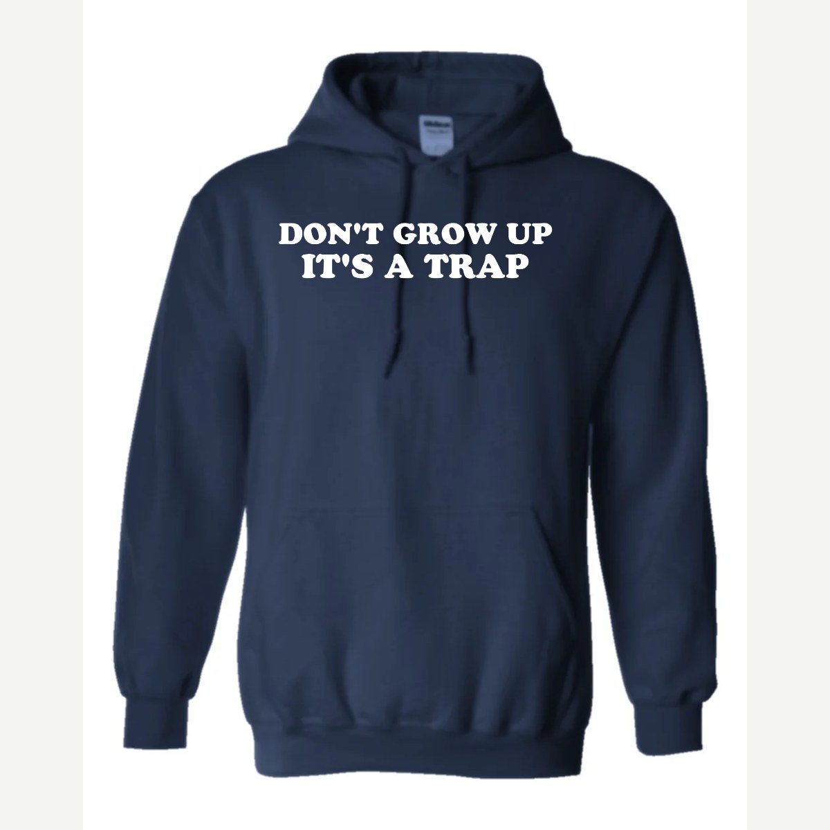 Don't Grow Up — Hoodie / Navy