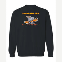 Doorbuster — Crewneck Sweatshirt / Black