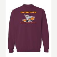 Doorbuster — Crewneck Sweatshirt / Maroon