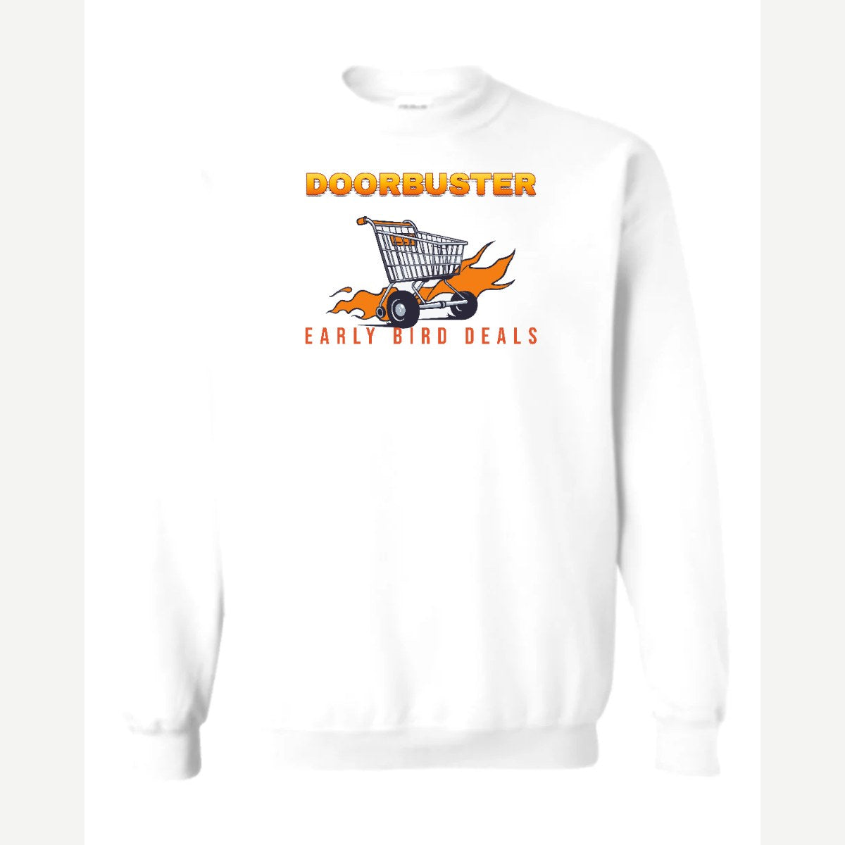Doorbuster — Crewneck Sweatshirt / White