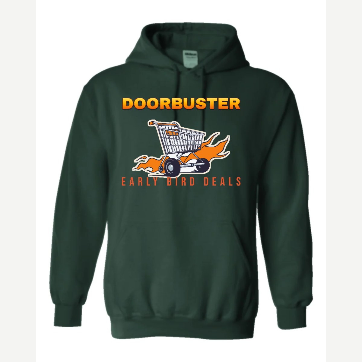 Doorbuster — Hoodie / Forest Green