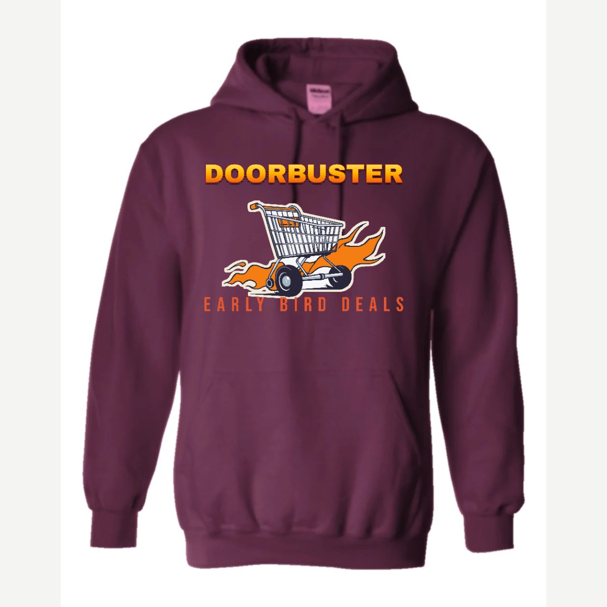 Doorbuster — Hoodie / Maroon