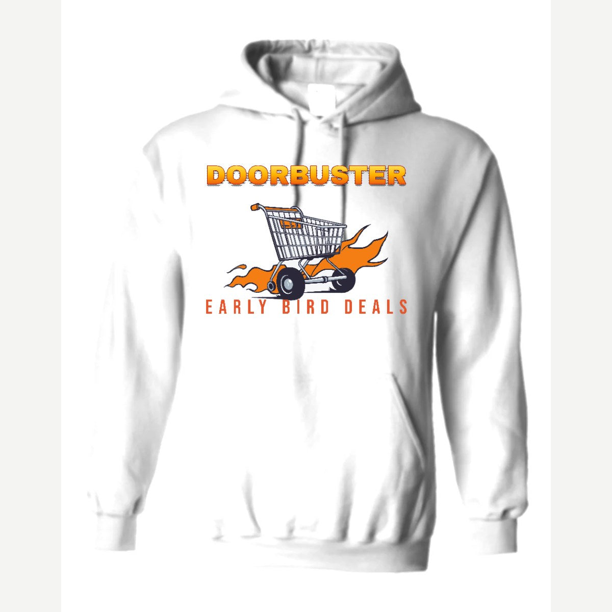 Doorbuster — Hoodie / White