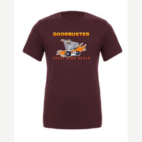 Doorbuster — Premium Tee / Maroon