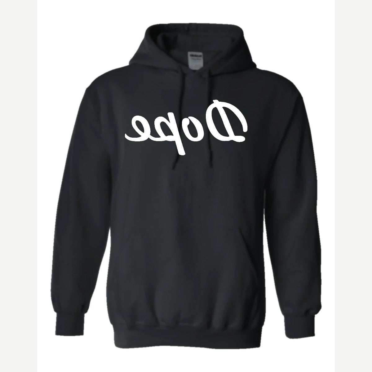 Dope (Mirrored) — Hoodie / Black
