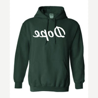 Dope (Mirrored) — Hoodie / Forest Green