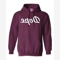 Dope (Mirrored) — Hoodie / Maroon