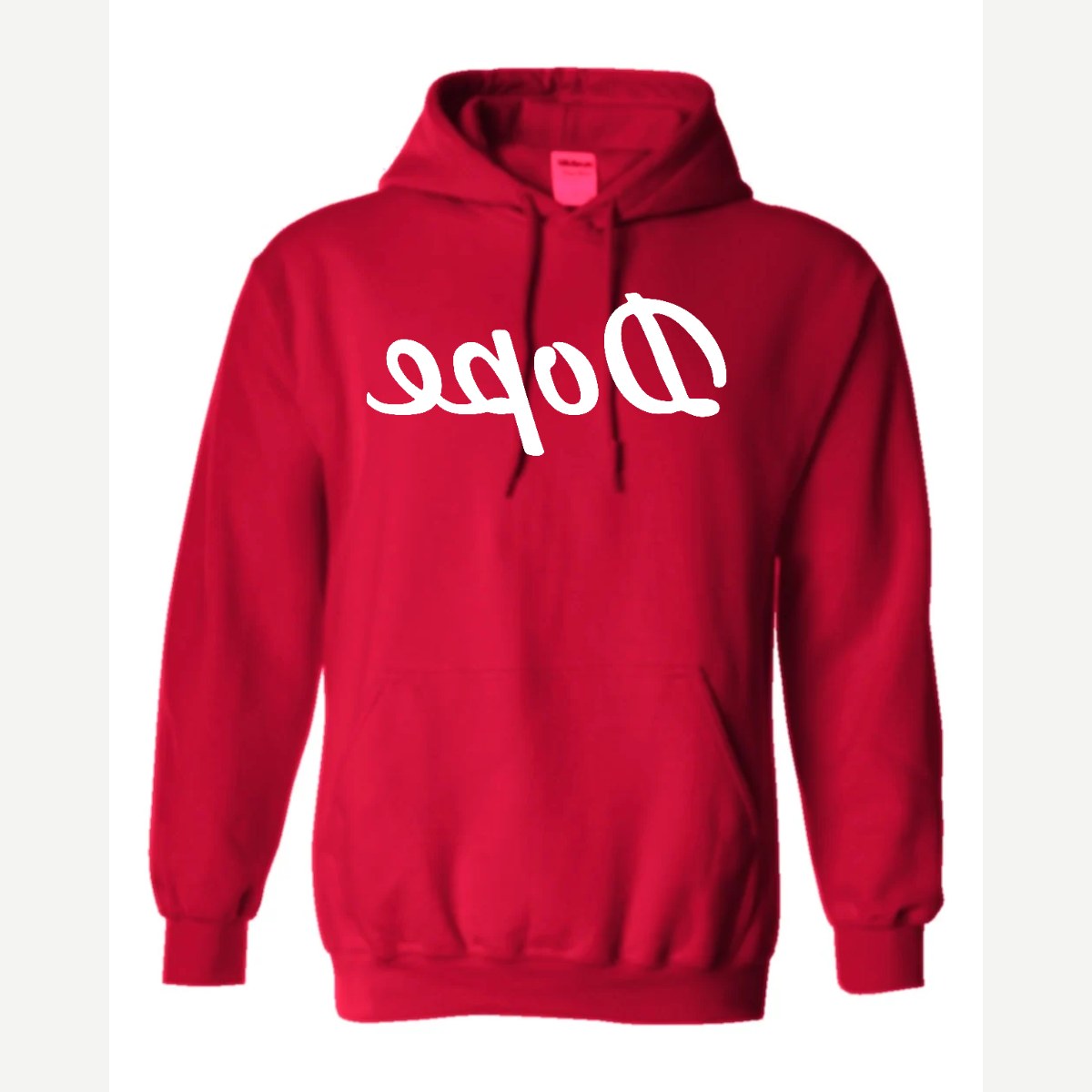 Dope (Mirrored) — Hoodie / Red