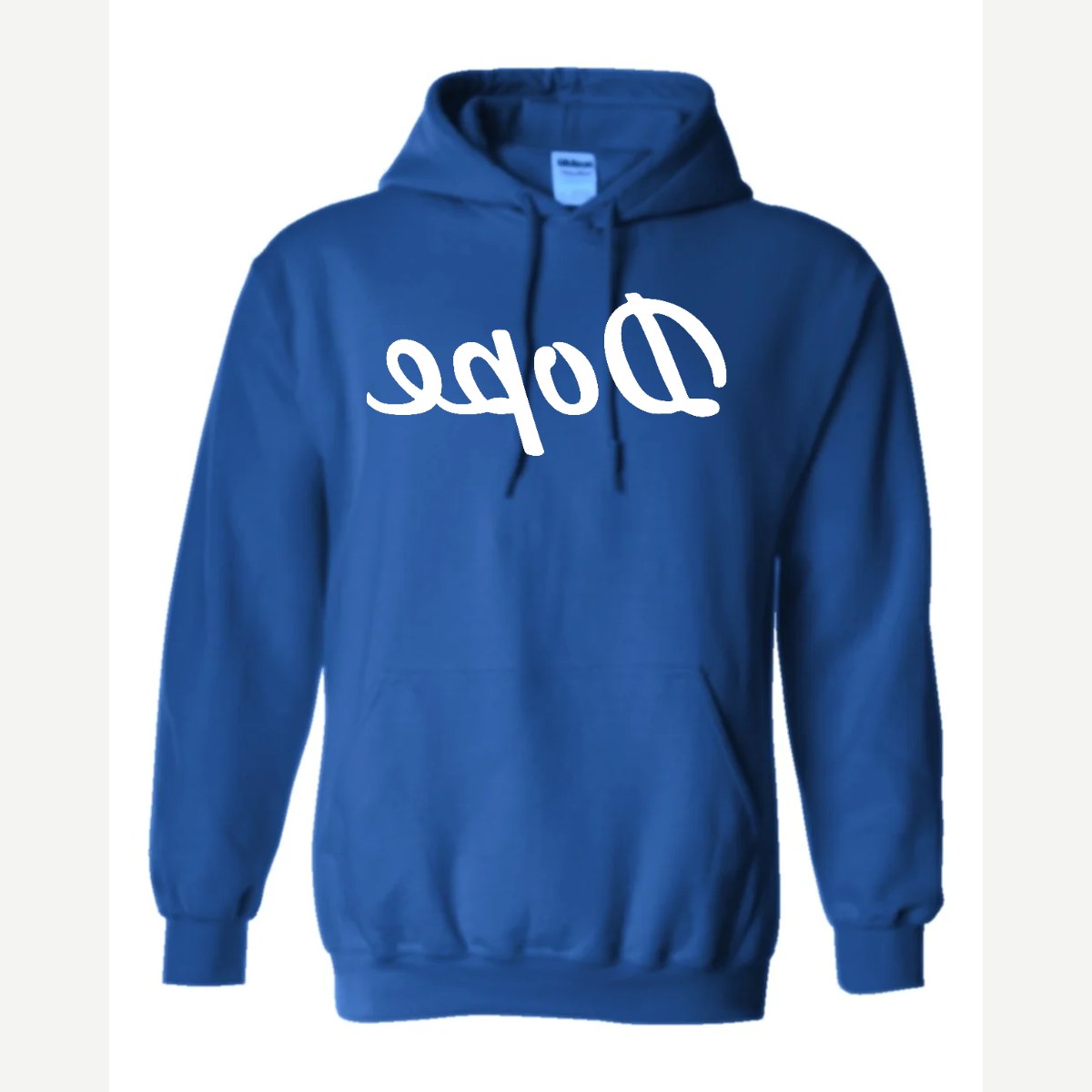 Dope (Mirrored) — Hoodie / Royal