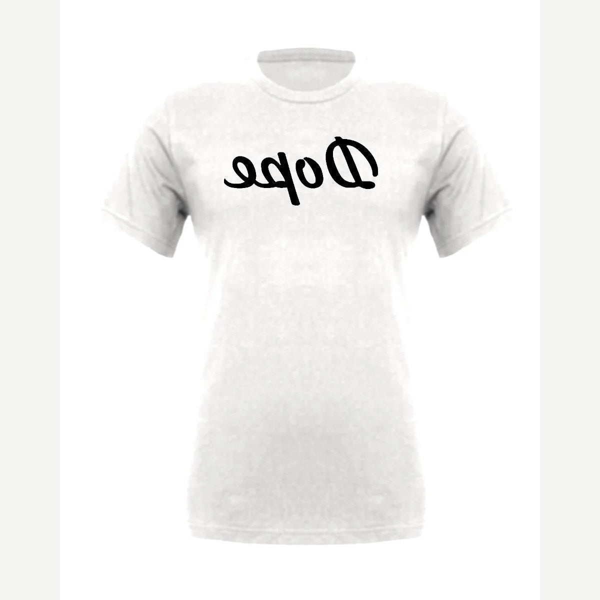 Dope (Mirrored) — Premium Tee / White
