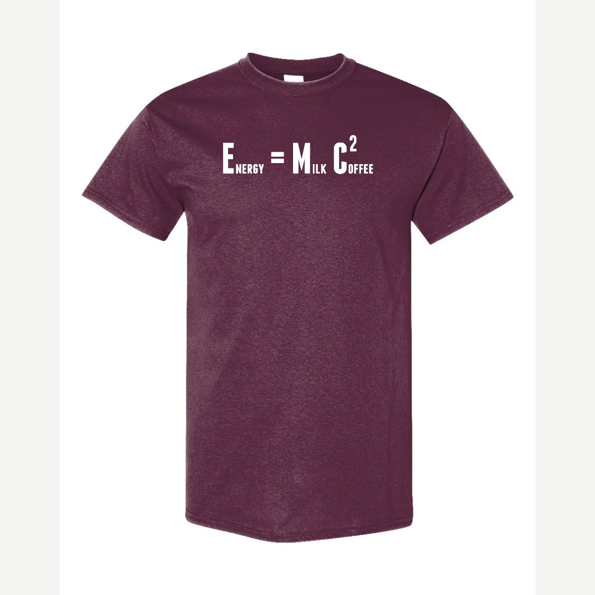 E=Coffee — Classic Tee / Maroon
