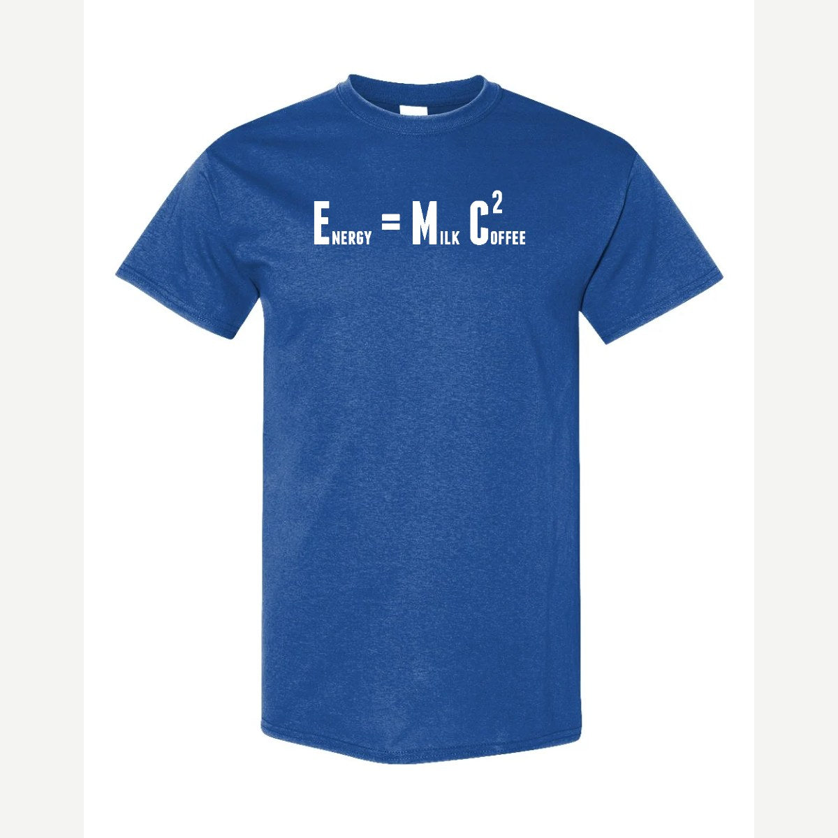 E=Coffee — Classic Tee / Royal