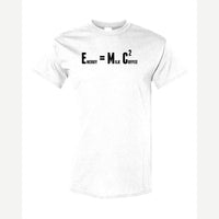 E=Coffee — Classic Tee / White